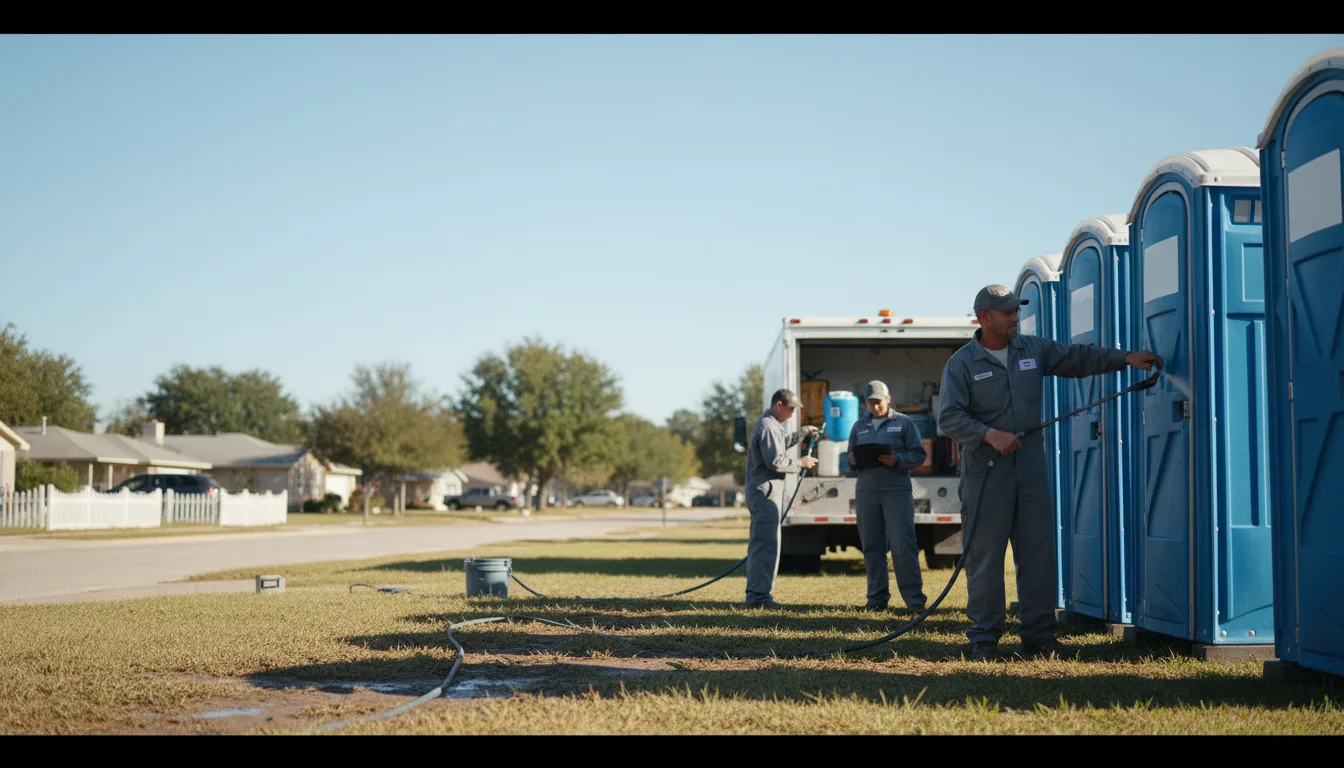 Long-Term Portable Toilet Rental in Sanders, MT near me